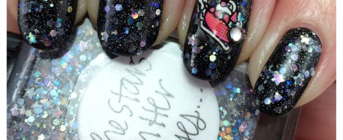 Christmas Eve Nails The Stars In Her Eyes 1