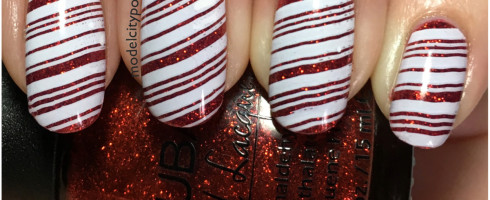 Candy Cane – Challenge Your Nail Art Candy Cane 1
