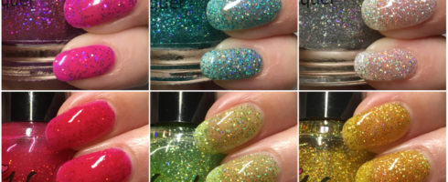 Glitter Collection by Ah Ha! Nail Lacquer Glitter Collection