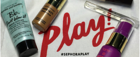 Play by Sephora – June 2016 Sephora Play June 2016