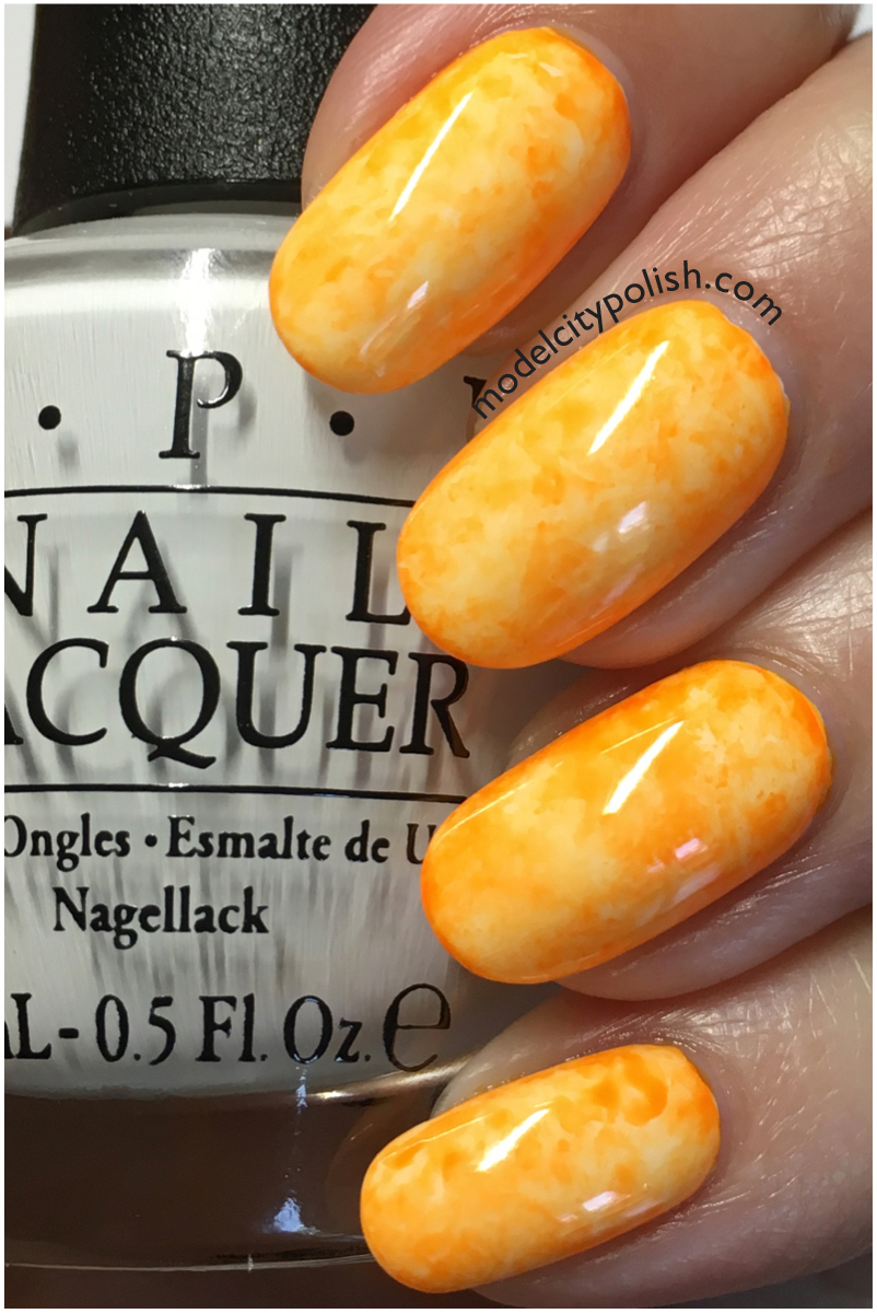 Creamsicle Nails