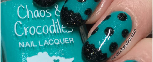 Wavy Nail Vinyls from Born Pretty Store BPS Stencil 4