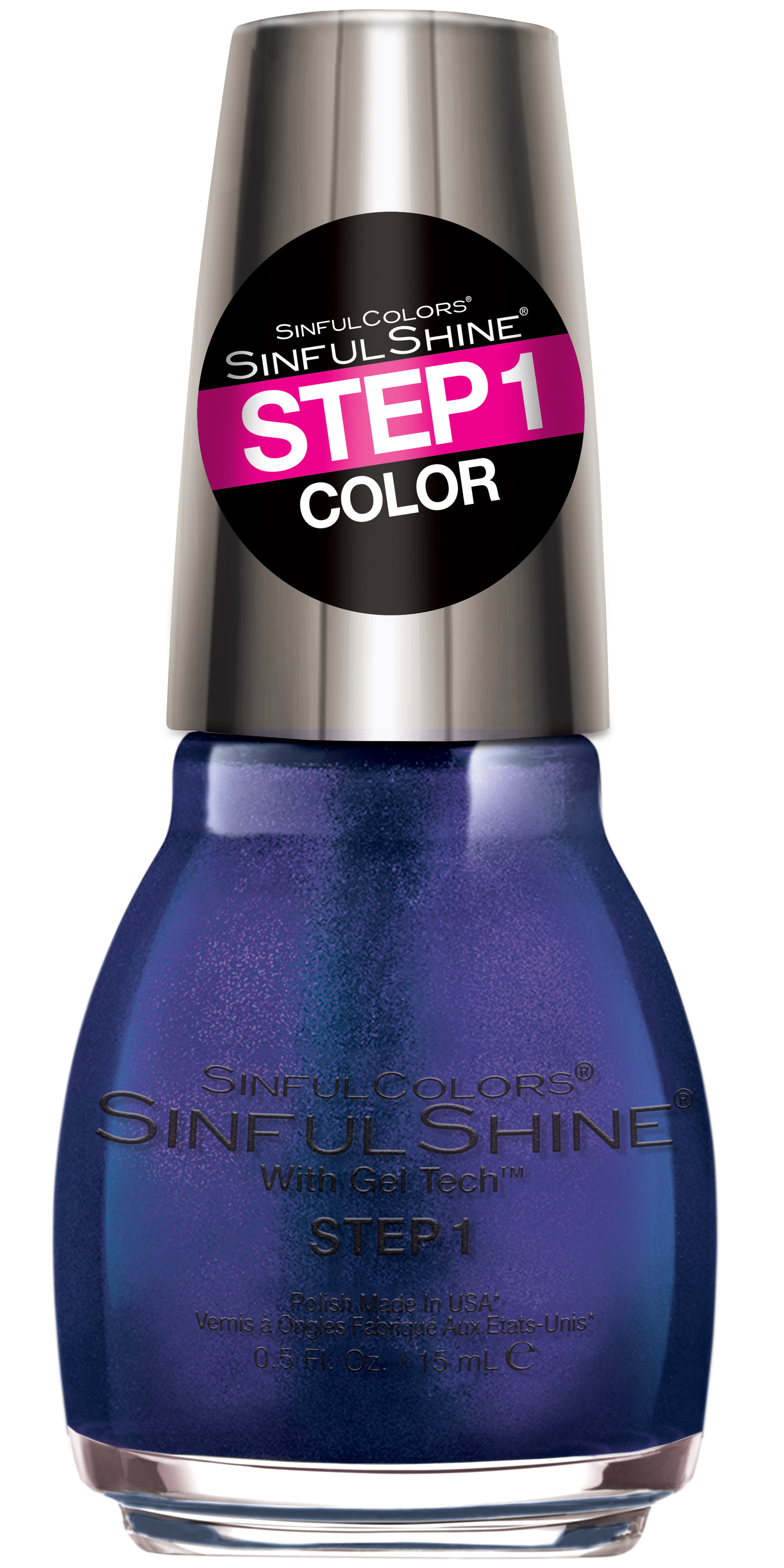 2019 year - SinfulColors SinfulShine Step 2 Top Coat Nail Color, 0.5 fl oz 2019 year