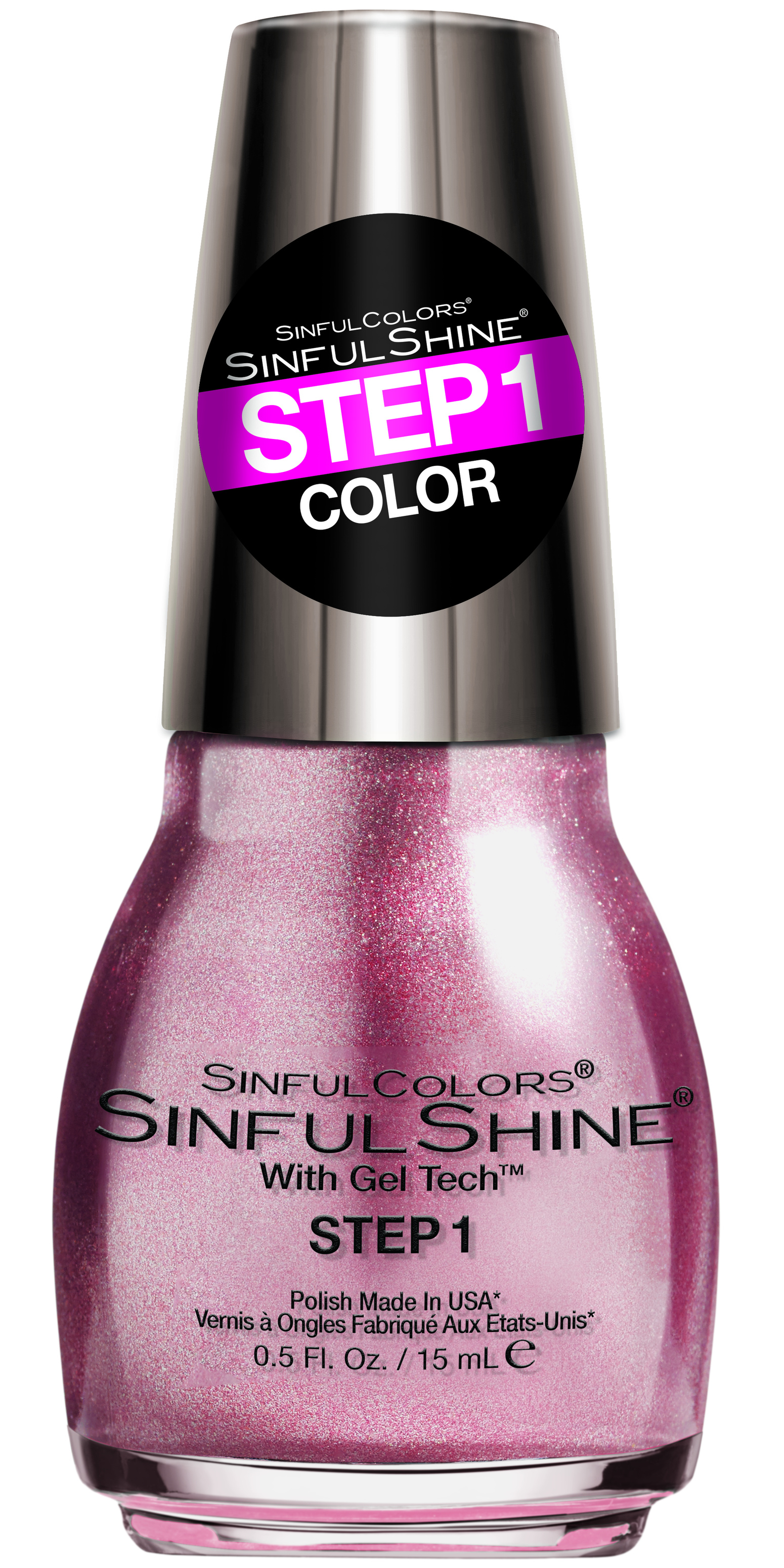 Watch SinfulColors SinfulShine Step 2 Top Coat Nail Color, 0.5 fl oz video Watch SinfulColors SinfulShine Step 2 Top Coat Nail Color, 0.5 fl oz video