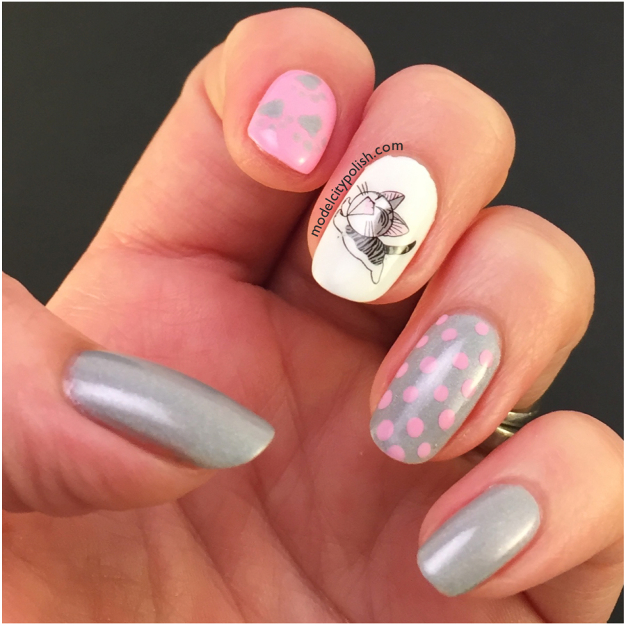 Adorable Cat Nails Thanks to Born Pretty Store